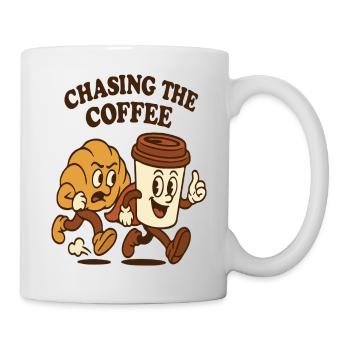 Chasing the Coffee Duo - Mug - white - Right