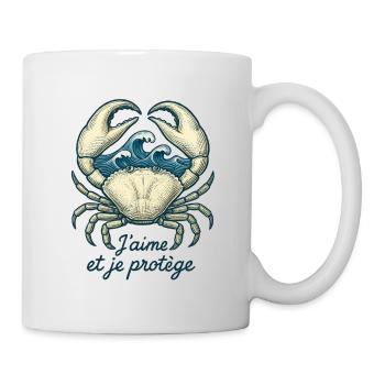 Signe astrologique du Cancer - Astrologie - Mug blanc - blanc - Droite