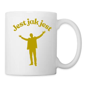 Jest_jak_jest - Tasse - Weiß - Rechts