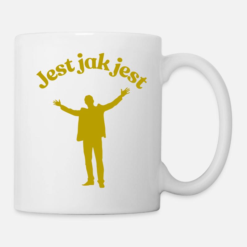 Jest_jak_jest - Mug blanc - blanc