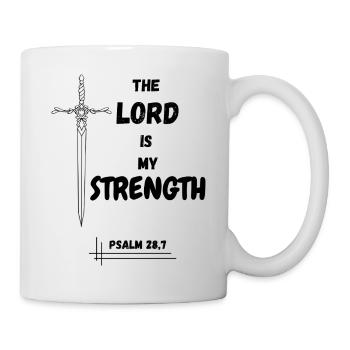 The Lord is my Strength - Mug - white - Right