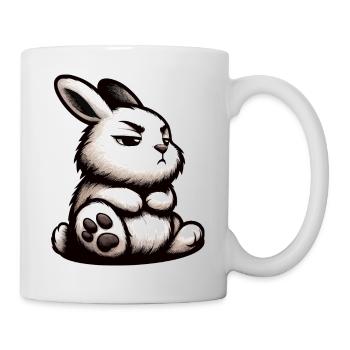 Rabbit Bunny Bunny Long Eared Thumper Ram - Mug - white - Right
