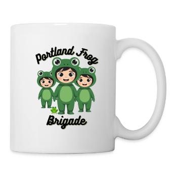 Portland Frog Brigade  - Mug - white - Right