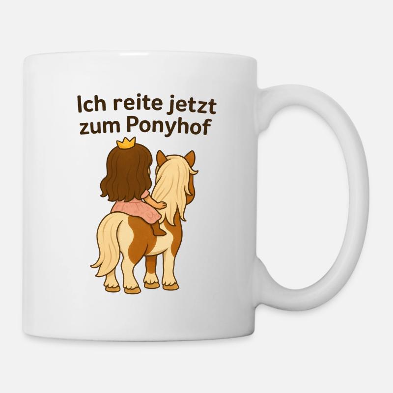 Ponyhof - Mug blanc - blanc