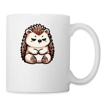 Talk to the Paw Igel Igelliebhaber Igelbesitzer  - Tasse - Weiß - Rechts