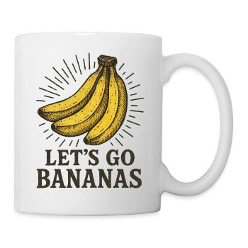 Bananen Lets Go Bananen - Tasse - Weiß - Rechts