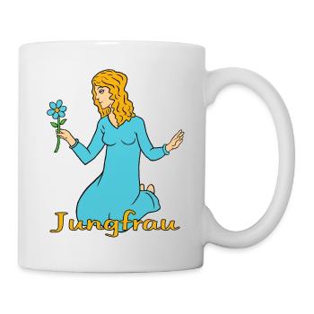 Signe du zodiaque Vierge - Mug blanc - blanc - Droite
