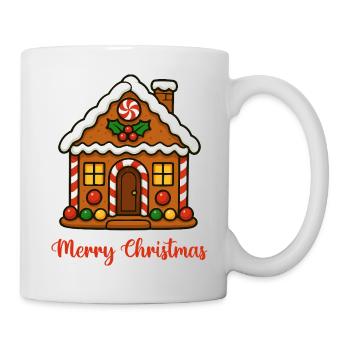Gingerbread House Christmas Dreams - Mug - white - Right