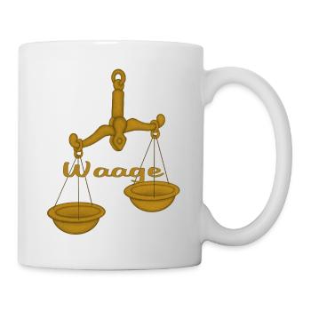 Zodiac sign Libra - Mug - white - Right
