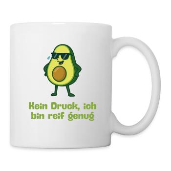 Avocado no print ripe enough - Mug - white - Right