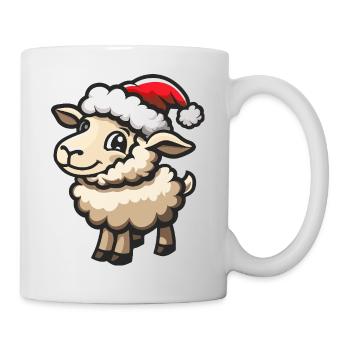 Noël des moutons - Mug blanc - blanc - Droite