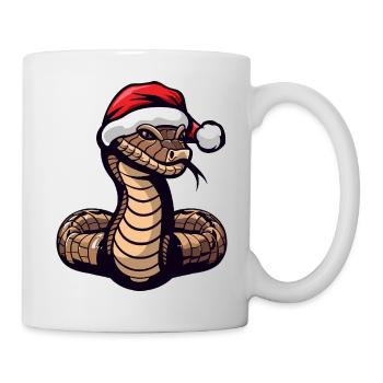 Snake Cobra Christmas - Mug - white - Right