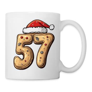 57 Number Cookie Christmas - Mug - white - Right