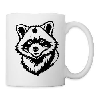 Raccoon - Mug - white - Right