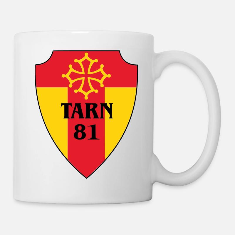 Tarn-Wappen 81 - Tasse - Weiß