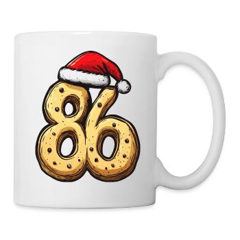 86 Number Cookie Christmas - Mug - white - Right