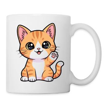 Sunny Paws Ginger Kitten - Mug - white - Right