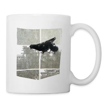 Tauben - Tasse - Weiß - Rechts