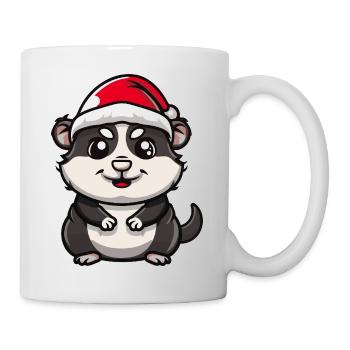 Hamster Christmas - Mug - white - Right
