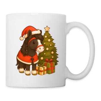 pony_weihnachten - Tasse - Weiß - Rechts