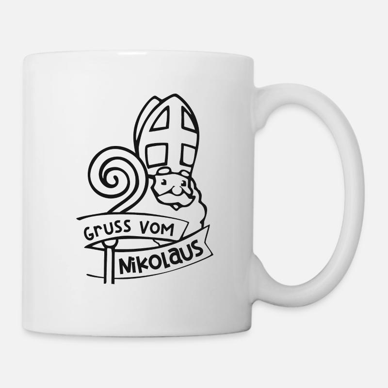 Nikolaus Gruss - Tasse - Weiß