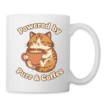 Purring Coffee Love - Mug - white - Right