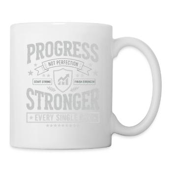 Entraînement Fitness Fan Fitness Fanatique - Mug blanc - blanc - Droite