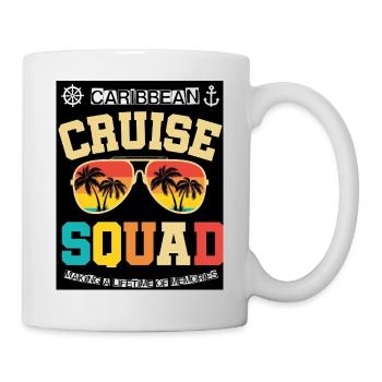 Karibik-Kreuzfahrttrupp - Tasse - Weiß - Rechts