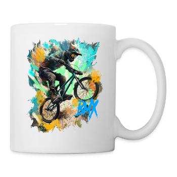 BMX - Mug blanc - blanc - Droite
