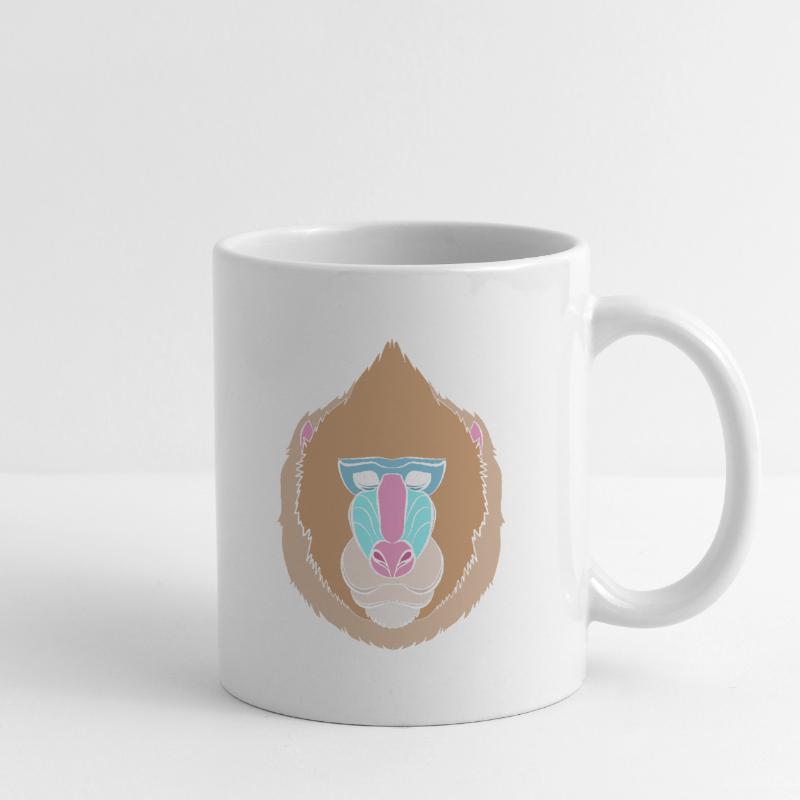 Baboon Baboon Primate Monkey Monkey Mug