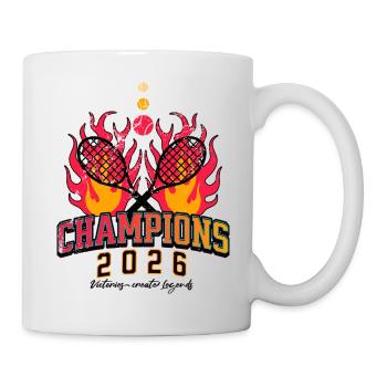 Tennis Champion 2026 Championship Master League - Mug - white - Right