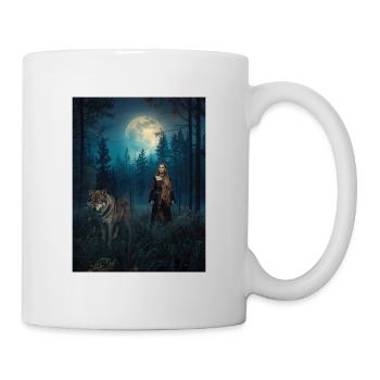 Moonlight Forest Guardian - Mug - white - Right