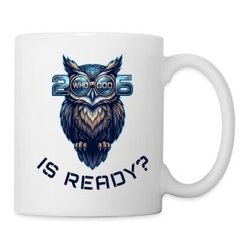 2026 Whooo Is Ready Owl - Mug - white - Right