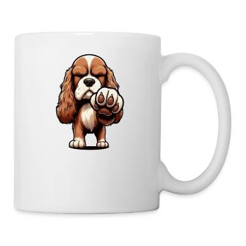 Talk to the paw Cocker Spaniel Cocker Dog - Mug - white - Right