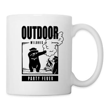Nature sauvage en plein air - Mug blanc - blanc - Droite