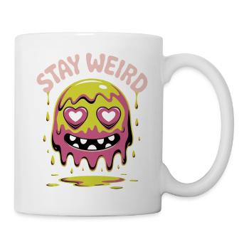 Reste monstre slime bizarre - Mug blanc - blanc - Droite