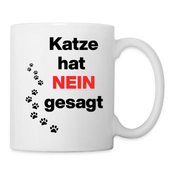 Cat said NO – Cat Attitude, Cat Love - Mug - white - Right