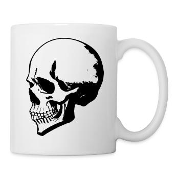 Skull - Mug - white - Right
