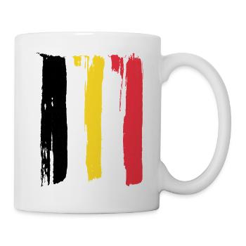 Belgien  - Tasse - Weiß - Rechts