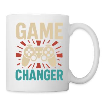 Retro Vintage Gaming - Tasse - Weiß - Rechts