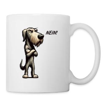 No Irish Wolfhound Wolfhound Owner - Mug - white - Right