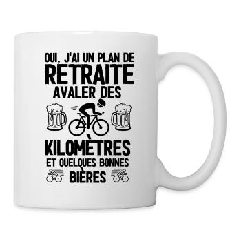 Pensioniert - Tasse - Weiß - Rechts