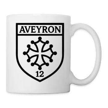 Aveyron - Tasse - Weiß - Rechts