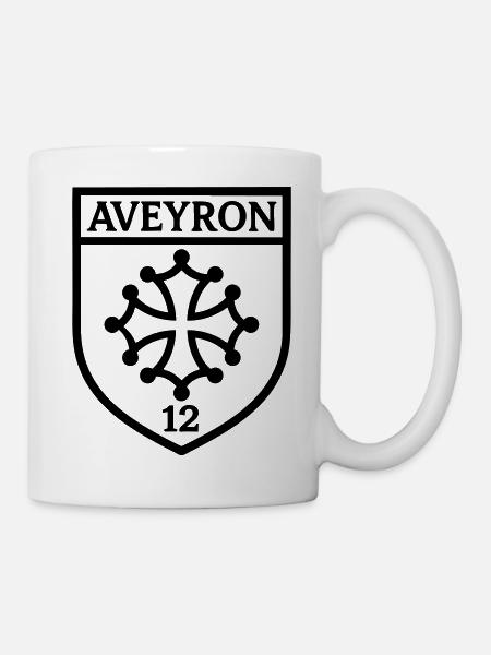 Aveyron - Mug blanc - blanc