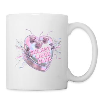 Self Love Club Chrome Heart German Y2K - Mug - white - Right