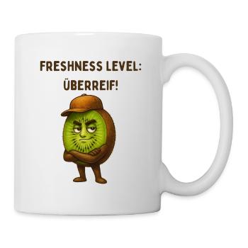 Überreife Kiwiheld - Tasse - Weiß - Rechts