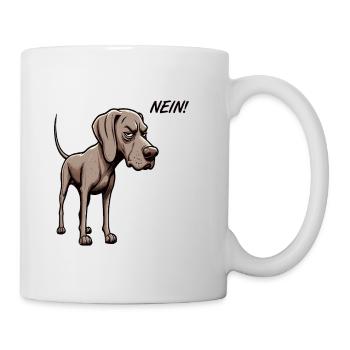 Pas de Weimaraner Weimaraner Amoureux Weimaraner Weimaraner Chien - Mug blanc - blanc - Droite