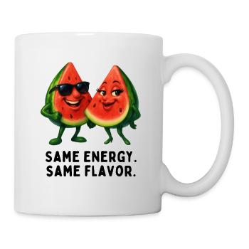 Gleiche Energie Gleicher Geschmack - Tasse - Weiß - Rechts