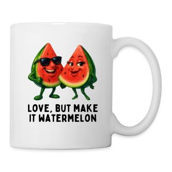 Love, but Make It Watermelon - Mug - white - Right