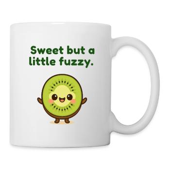 Délice de fruits kiwi de Kawaii - Mug blanc - blanc - Droite